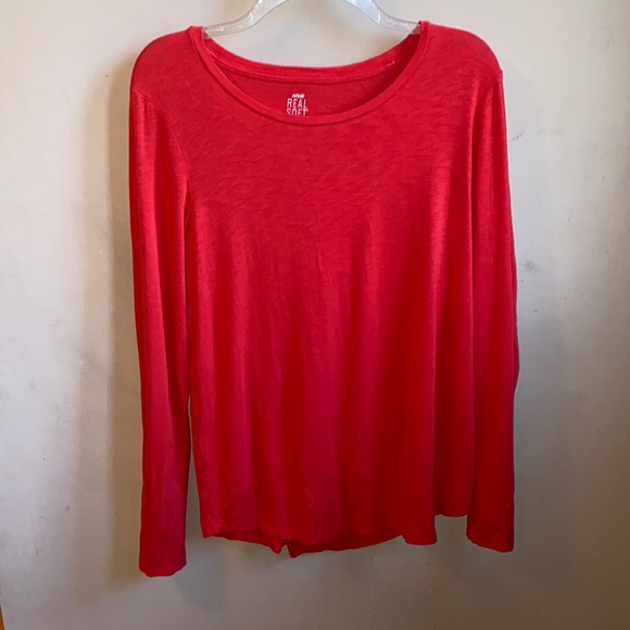 Aerie - Real Soft orange tee- large - Picture 1 of 3